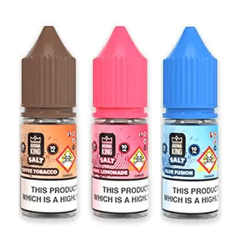 Aroma King Nic Salts 10ml E-Liquids Pack of 10