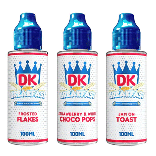 Donut King Breakfast E Liquid Short Fill 100ml