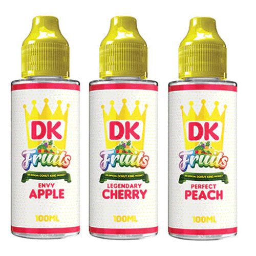 Donut King Fruits E Liquid Short Fill 100ml