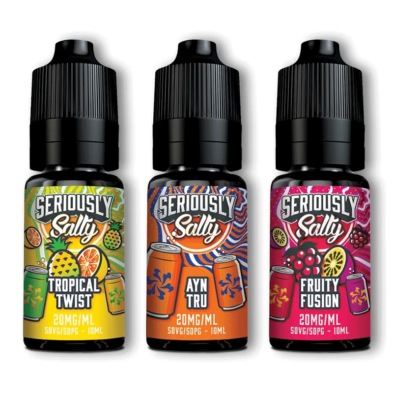 Doozy Seriously Soda Nic Salt 10ml E-Liquids Box of 10