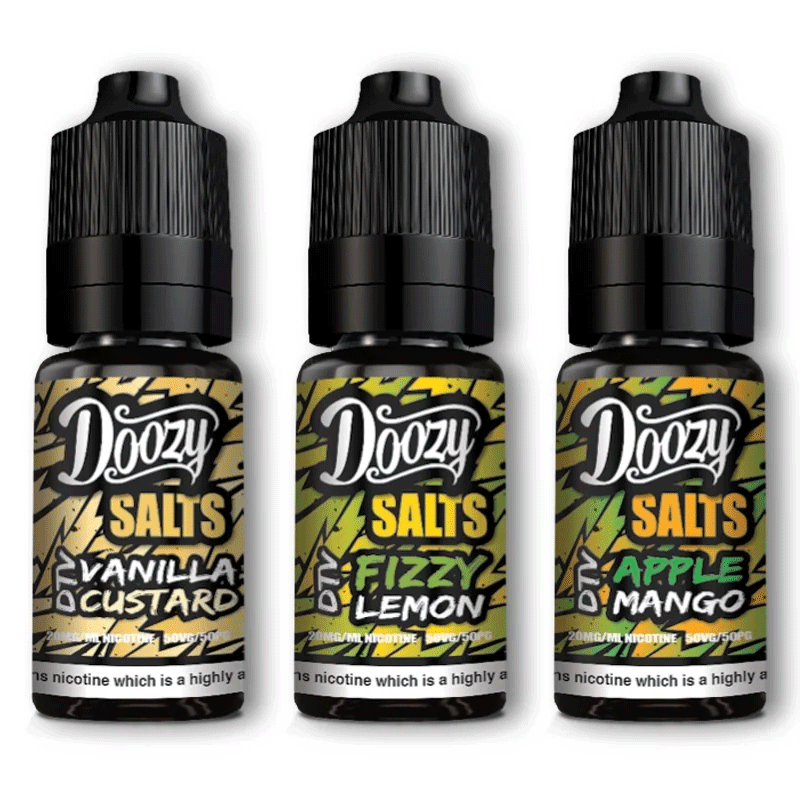 Doozy Vape Nic Salts 10ml E-Liquids Pack of 10