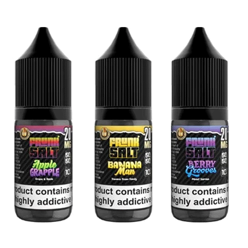 Frunk Juice Nic Salts 10ml E-Liquids Pack of 10