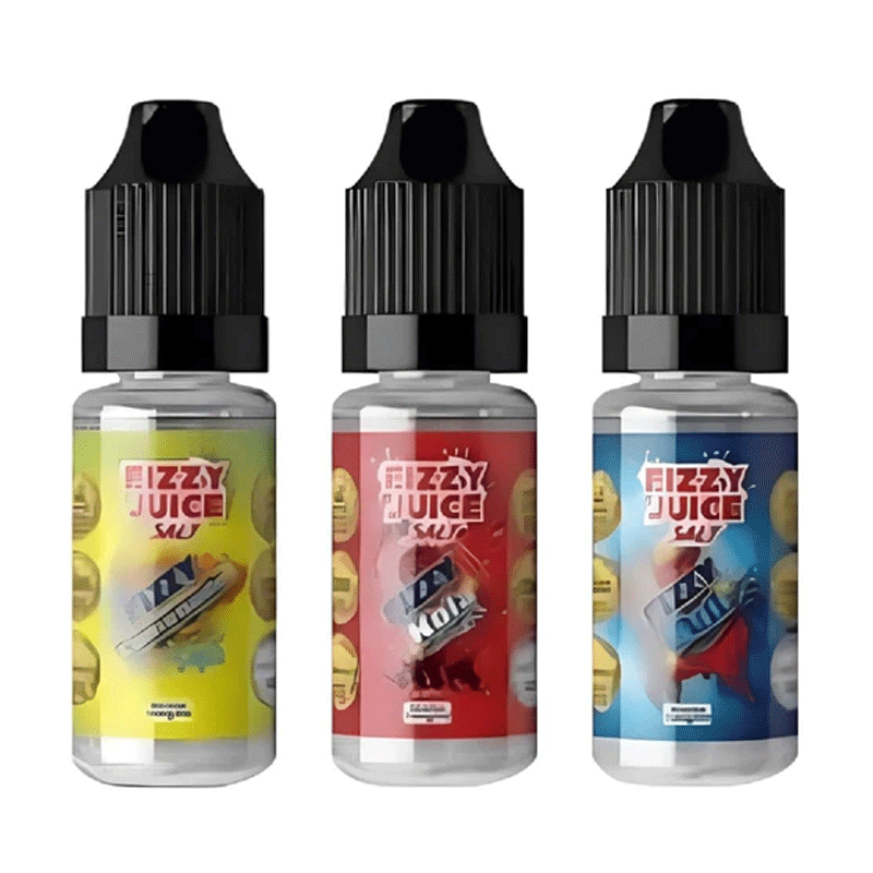 Fizzy Juice Nic Salts 10ml E-Liquids Pack of 10