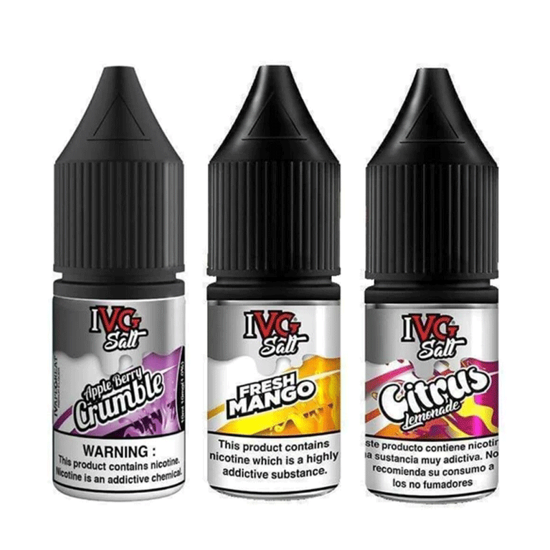 IVG Nic Salts 10ml E-Liquids Pack of 10