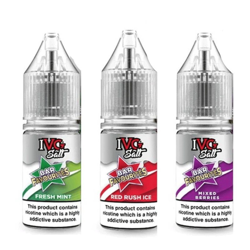 IVG Bar Favourites Nic Salts 10ml E-Liquids Pack of 10