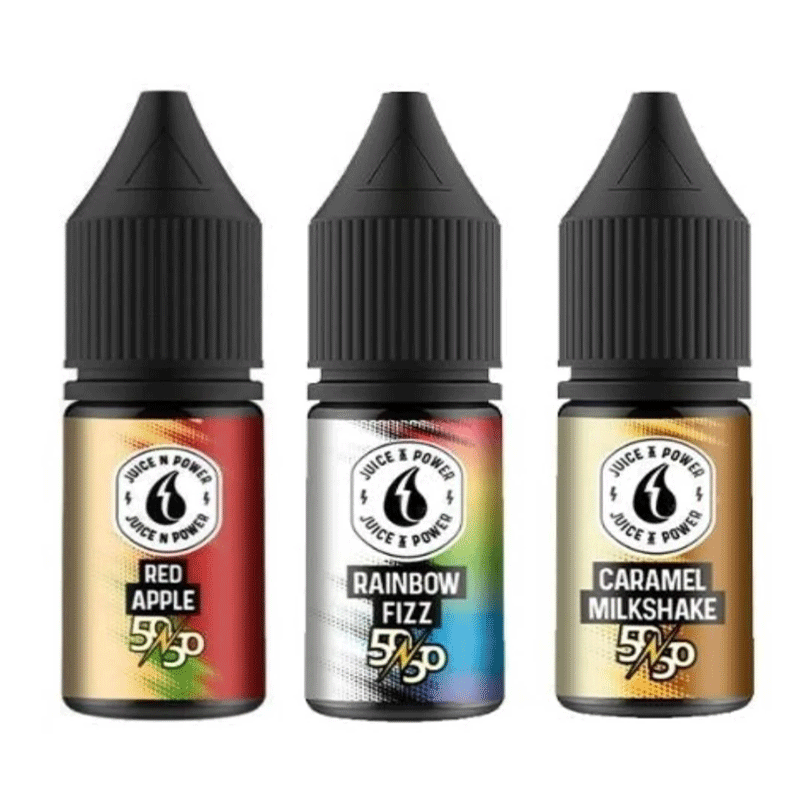 Juice N Power Nic Salts 10ml E-Liquids Pack of 10