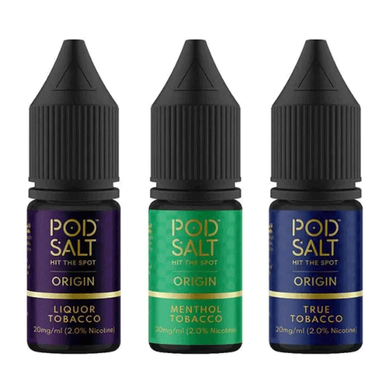 Pod Salt Nic Salts 10ml E-Liquids Pack of 10