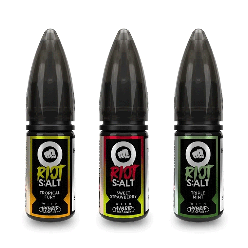 Riot Squad Nic Salts 10ml E-Liquids Pack of 10