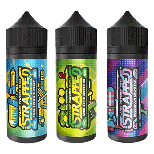 Strapped Shortfill E-Liquid 100ml