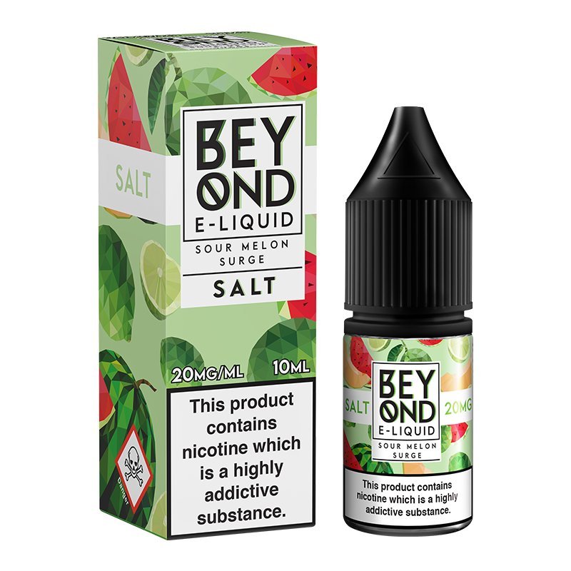 Beyond Sour Melon Surge Nic Salt E - Liquid 10ml - Beyond Sour Melon Surge Nic Salt E - Liquid 10ml - Vape Fast UK