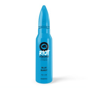 Blue Burst Shortfill E - liquid By Riot Squad 50ml - Blue Burst Shortfill E - liquid By Riot Squad 50ml - Vape Fast UK