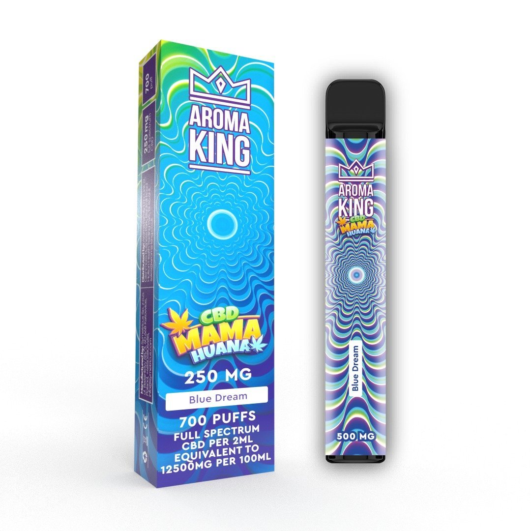 Blue Dream Aroma King CBD Mama Huana Disposable Vape Bar - Blue Dream Aroma King CBD Mama Huana Disposable Vape Bar - Vape Fast UK