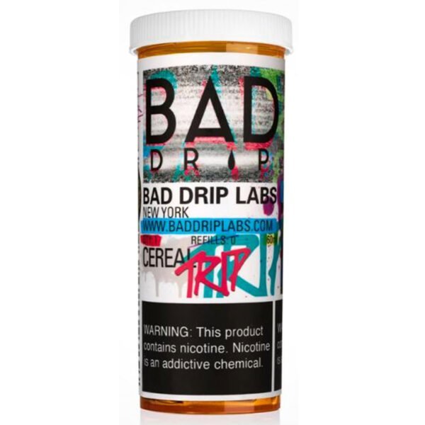 Cereal Trip By Bad Drip Short Fill E Liquid 50ml - Cereal Trip By Bad Drip Short Fill E Liquid 50ml - Vape Fast UK