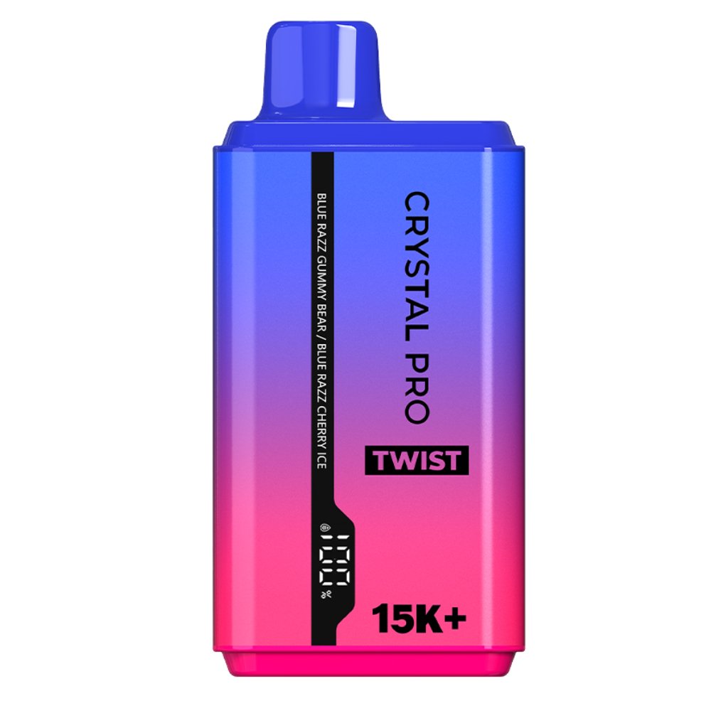Crystal Pro Twist 15000 Puffs Disposable Vape Pod Kit - Crystal Pro Twist 15000 Puffs Disposable Vape Pod Kit - Vape Fast UK