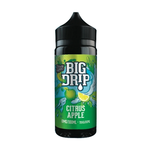 Doozy Vape Co Big Drip Citrus Apple Short Fill 100ml - Doozy Vape Co Big Drip Citrus Apple Short Fill 100ml - Vape Fast UK
