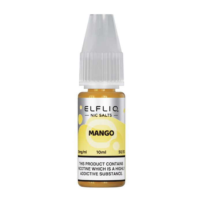 Elf Bar Elfliq Mango Nic Salt E - Liquid 10 x 10ml - Elf Bar Elfliq Mango Nic Salt E - Liquid 10 x 10ml - Vape Fast UK