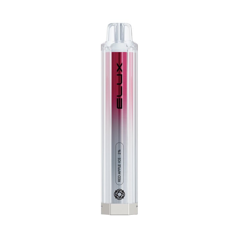 Elux Cube 600 Red Apple Ice Disposable Device - Elux Cube 600 Red Apple Ice Disposable Device - Vape Fast UK