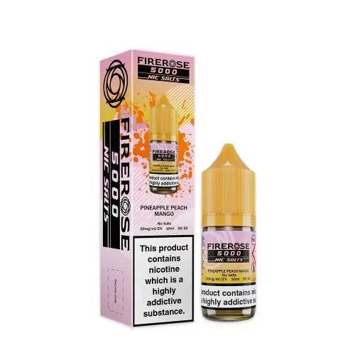 Elux Firerose 5000 Nic Salts 10ml E - Liquids - Pack of 10 - Elux Firerose 5000 Nic Salts 10ml E - Liquids - Pack of 10 - Vape Fast UK