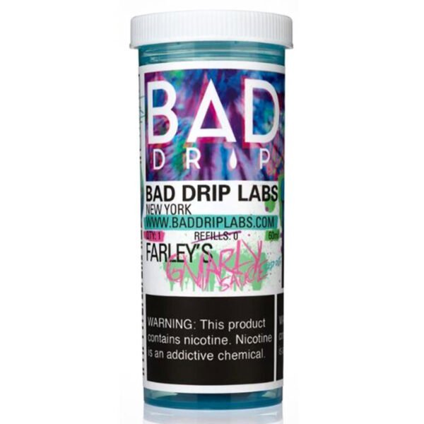 Farley’s Gnarly Sauce Iced Out By Bad Drip Short Fill E Liquid 50ml - Farley’s Gnarly Sauce Iced Out By Bad Drip Short Fill E Liquid 50ml - Vape Fast UK