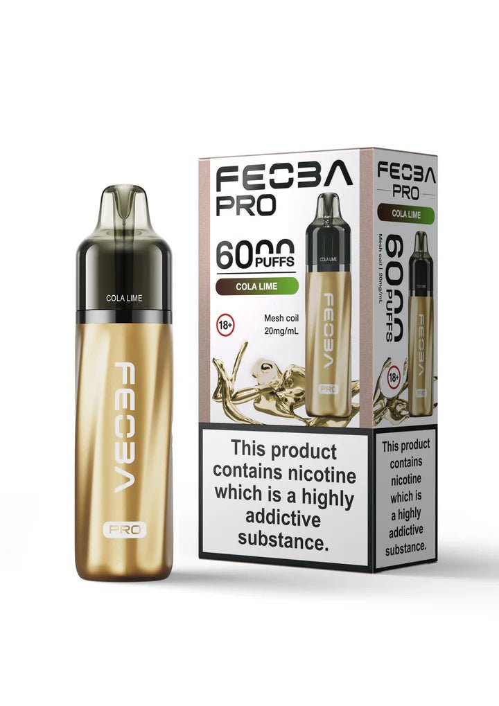 Feoba Pro 6000 Disposable Vape Pod Device - Box of 5 - Feoba Pro 6000 Disposable Vape Pod Device - Box of 5 - Vape Fast UK