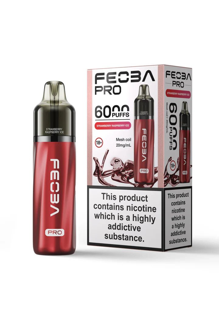 Feoba Pro 6000 Disposable Vape Pod Device - Box of 5 - Feoba Pro 6000 Disposable Vape Pod Device - Box of 5 - Vape Fast UK