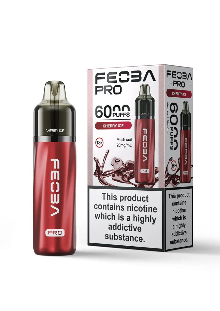 Feoba Pro 6000 Disposable Vape Pod Device - Box of 5 - Feoba Pro 6000 Disposable Vape Pod Device - Box of 5 - Vape Fast UK