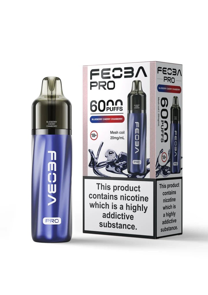 Feoba Pro 6000 Disposable Vape Pod Device - Box of 5 - Feoba Pro 6000 Disposable Vape Pod Device - Box of 5 - Vape Fast UK