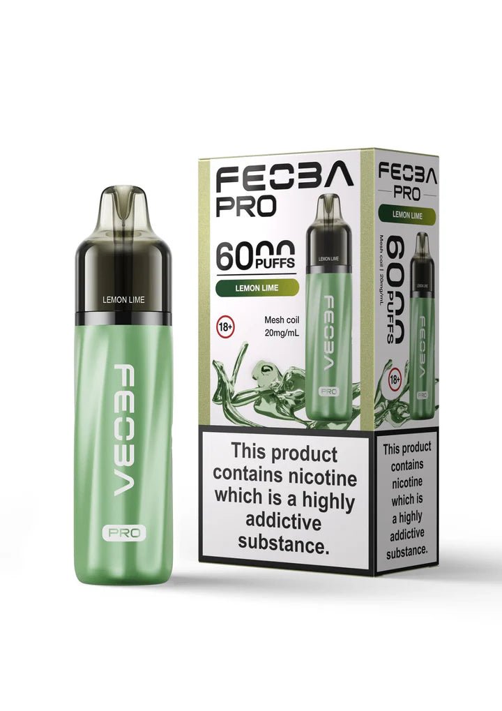 Feoba Pro 6000 Disposable Vape Pod Device - Box of 5 - Feoba Pro 6000 Disposable Vape Pod Device - Box of 5 - Vape Fast UK