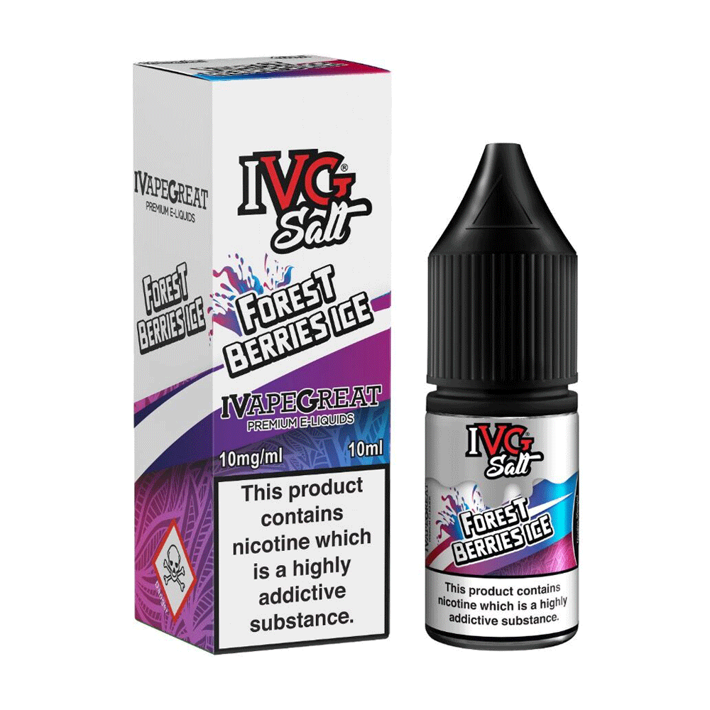 Forest Berries Ice By IVG Nic Salt Eliquid 10ml - Forest Berries Ice By IVG Nic Salt Eliquid 10ml - Vape Fast UK