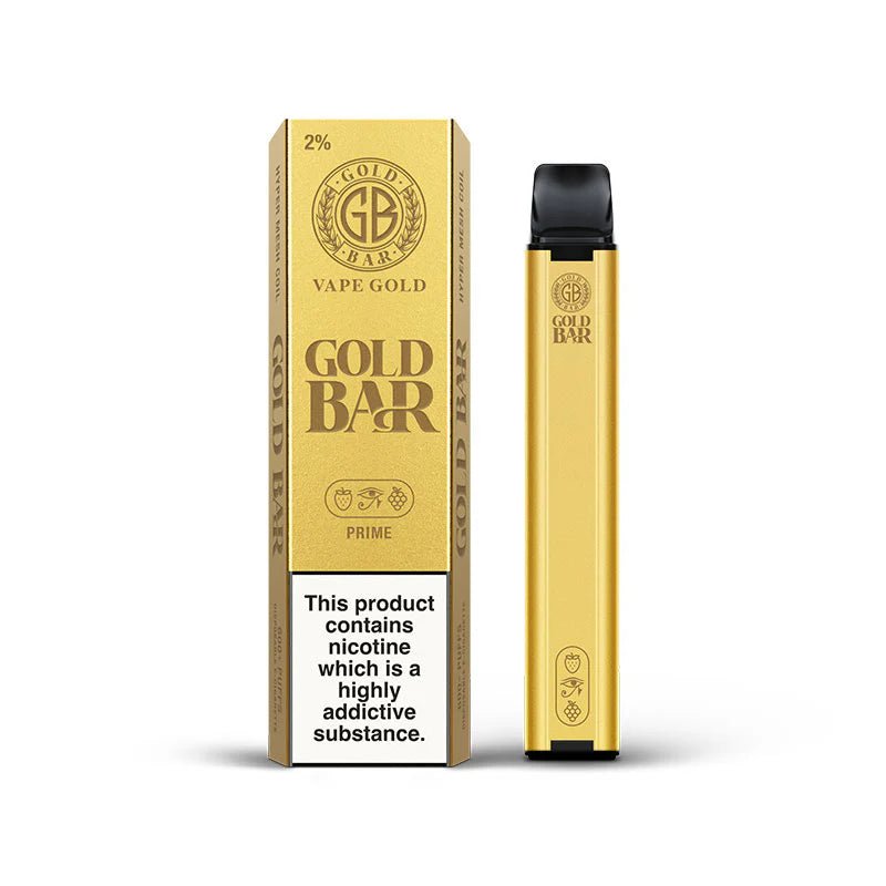 Gold Bar 600 Disposable Vape Pod Device Multipack Box of 10 - Gold Bar 600 Disposable Vape Pod Device Multipack Box of 10 - Vape Fast UK