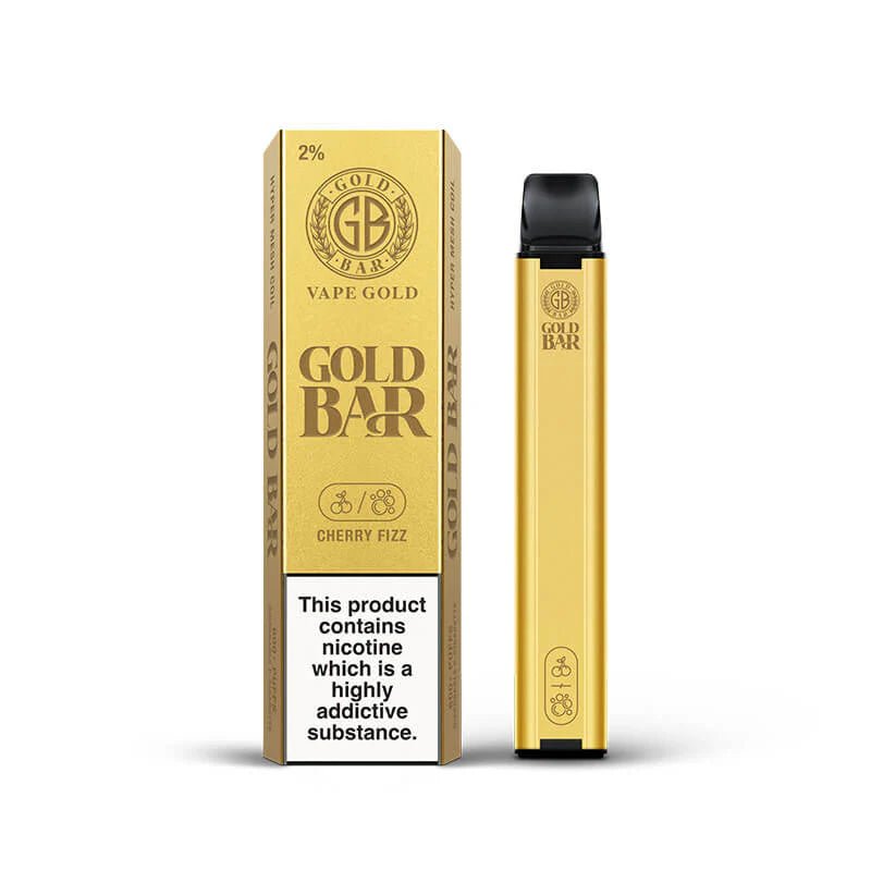 Gold Bar 600 Disposable Vape Pod Device Multipack Box of 10 - Gold Bar 600 Disposable Vape Pod Device Multipack Box of 10 - Vape Fast UK