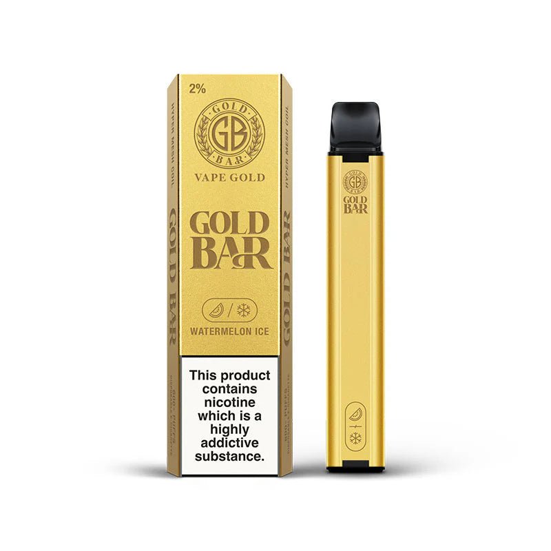 Gold Bar 600 Disposable Vape Pod Device Multipack Box of 10 - Gold Bar 600 Disposable Vape Pod Device Multipack Box of 10 - Vape Fast UK