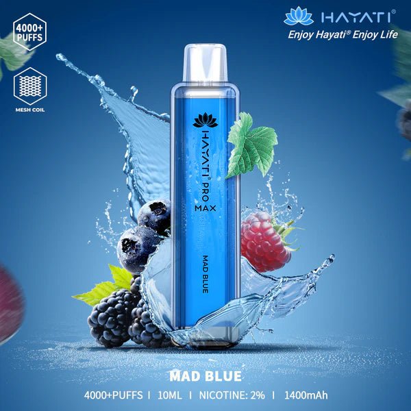 Hayati Pro Max 4000 Disposable Vape Pod - Hayati Pro Max 4000 Disposable Vape Pod - Vape Fast UK