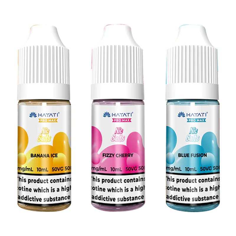 Hayati® Pro Max Nic Salts 10ml E - Liquids - Pack of 10 - Hayati® Pro Max Nic Salts 10ml E - Liquids - Pack of 10 - Vape Fast UK