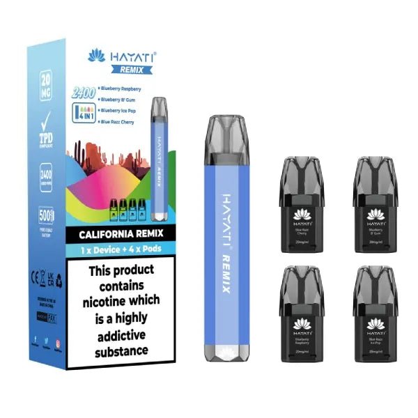 Hayati Remix 2400 Disposable Vape Pod Kit - Hayati Remix 2400 Disposable Vape Pod Kit - Vape Fast UK