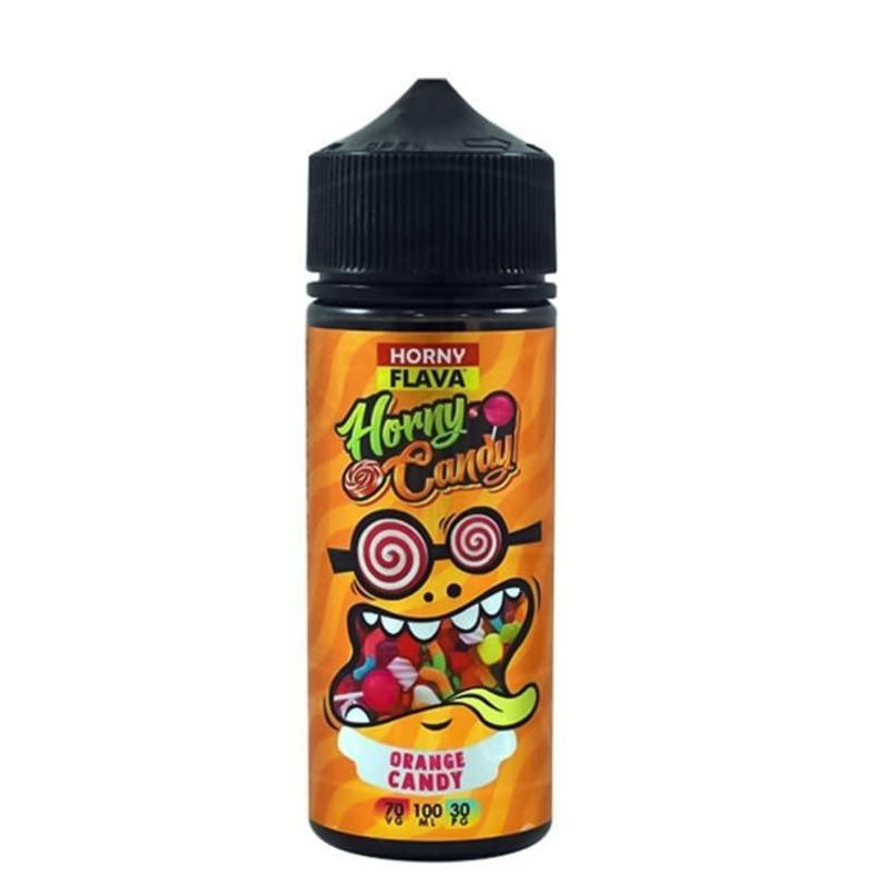 Horny Candy - 100ml Shortfill - Orange - E Liquids - Horny Candy - 100ml Shortfill - Orange - E Liquids - Vape Fast UK