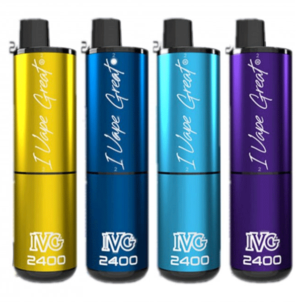 IVG 2400 Disposable Vape Pod Pod Device - Box of 5 - IVG 2400 Disposable Vape Pod Pod Device - Box of 5 - Vape Fast UK