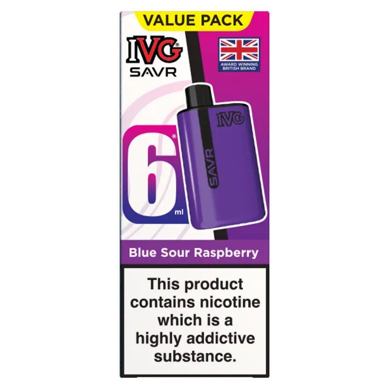 IVG SAVR 3000 Disposable Starter Vape Pod Kit - IVG SAVR 3000 Disposable Starter Vape Pod Kit - Vape Fast UK