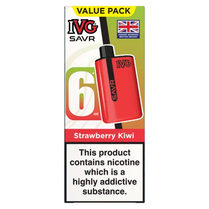 IVG SAVR 3000 Disposable Starter Vape Pod Kit - IVG SAVR 3000 Disposable Starter Vape Pod Kit - Vape Fast UK