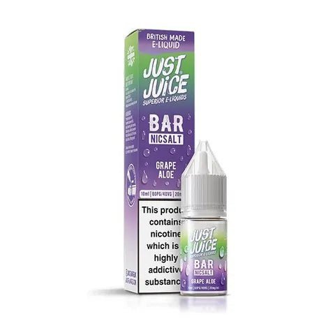 Just Juice Bar Nic Salt 10ml E - Liquid Box of 10 - Just Juice - Just Juice Bar Nic Salt 10ml E - Liquid Box of 10 - theno1plugshop - Vape Fast UK