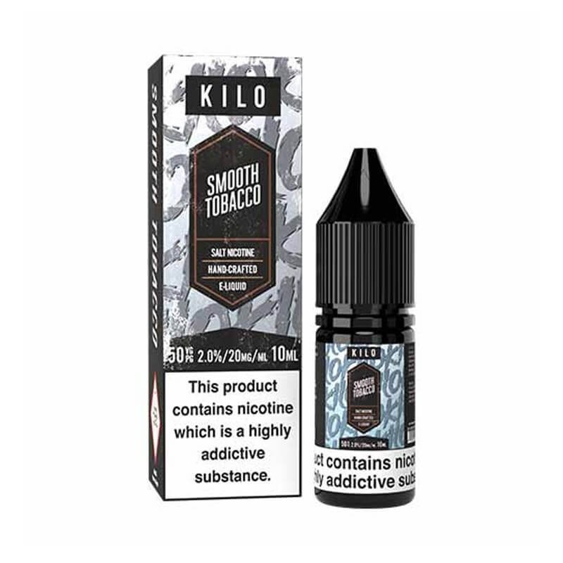 Kilo Smooth Tobacco Nic Salt 10ml - Kilo Smooth Tobacco Nic Salt 10ml - Vape Fast UK