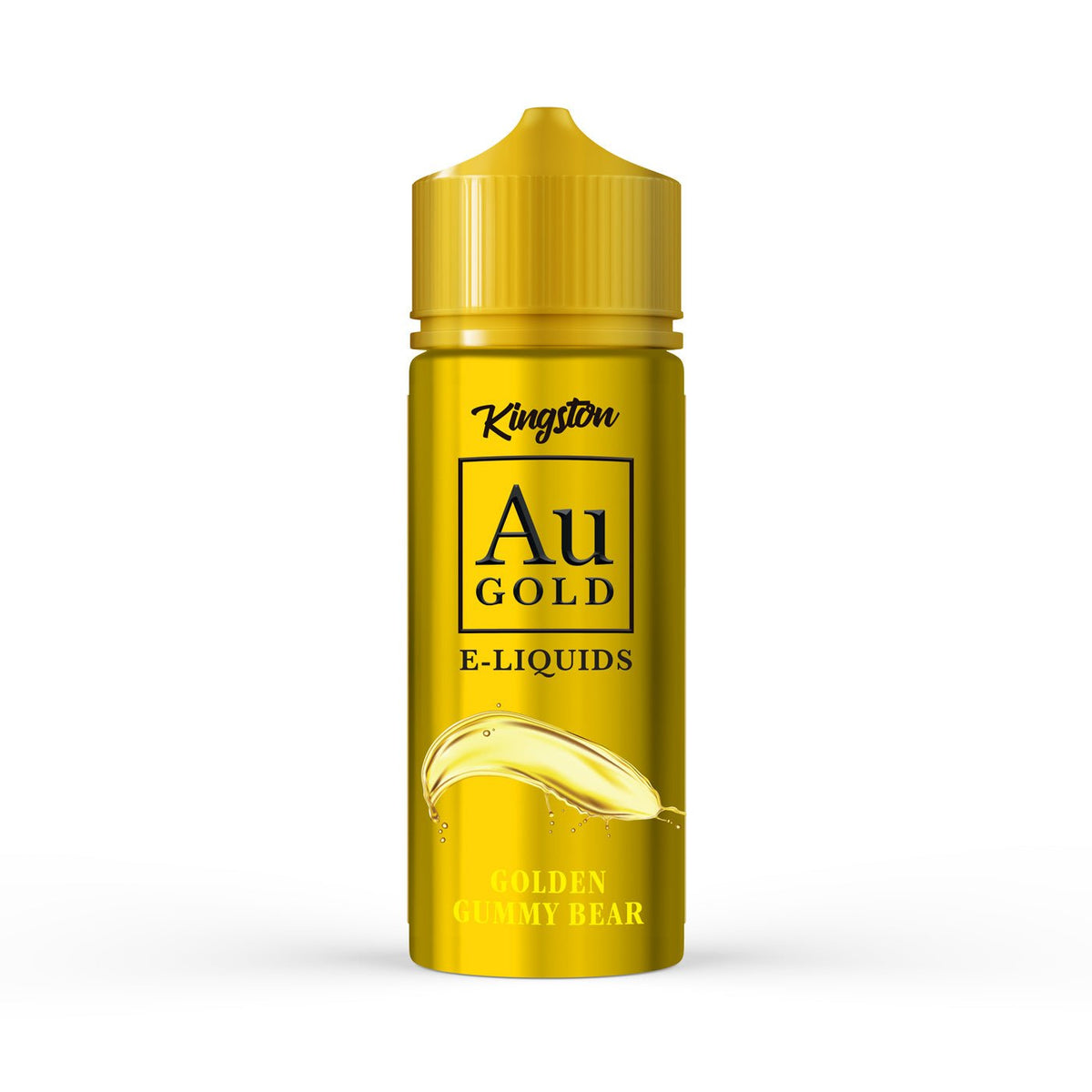 Kingston AU Gold Short Fill E - Liquid 100ml - Kingston AU Gold Short Fill E - Liquid 100ml - Vape Fast UK