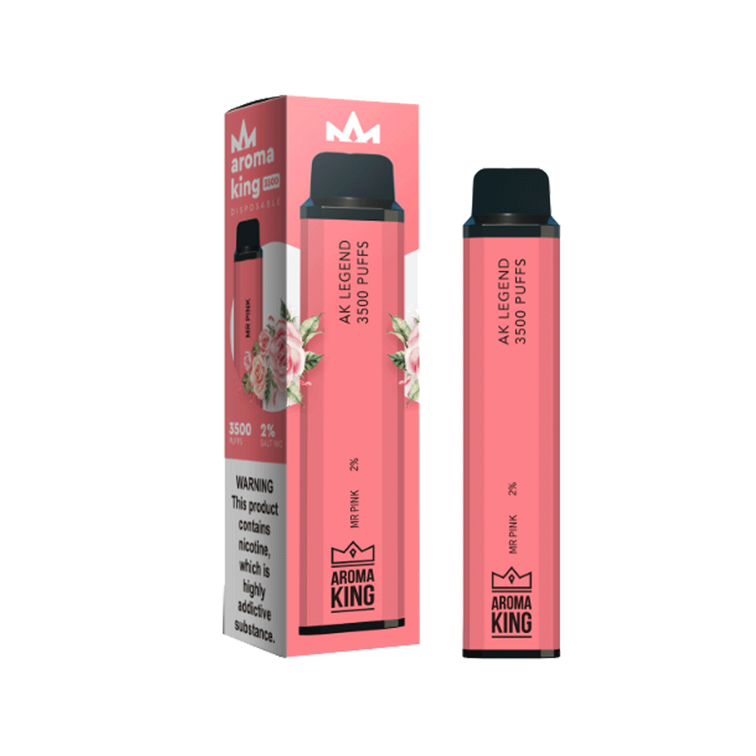 Mr Pink Aroma King Legend 3500 Disposable Vape Kit - Mr Pink Aroma King Legend 3500 Disposable Vape Kit - Vape Fast UK