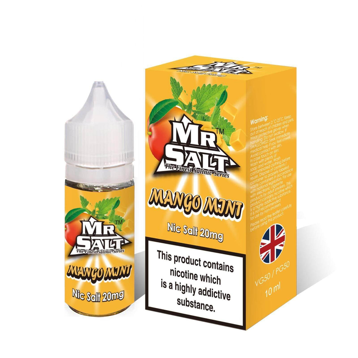 Mr Salt Mango Nic Salt 10ml - Mr Salt Mango Nic Salt 10ml - Vape Fast UK