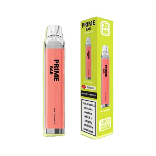 Prime Bar 4000 Disposable Vape Device (20mg) - Box of 10 - Prime Bar 4000 Disposable Vape Device (20mg) - Box of 10 - Vape Fast UK