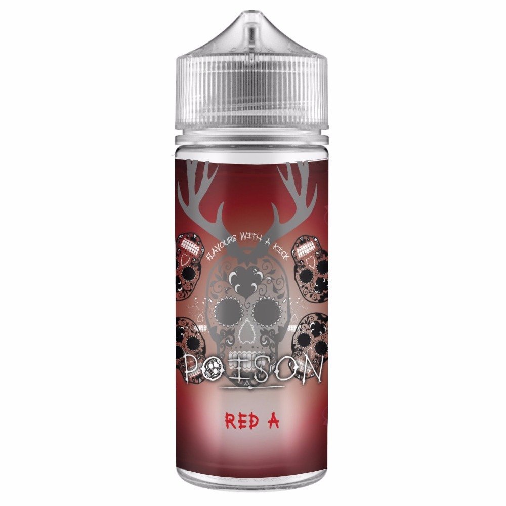 Red A By Poison Short Fill E Liquid 100ml - Red A By Poison Short Fill E Liquid 100ml - Vape Fast UK