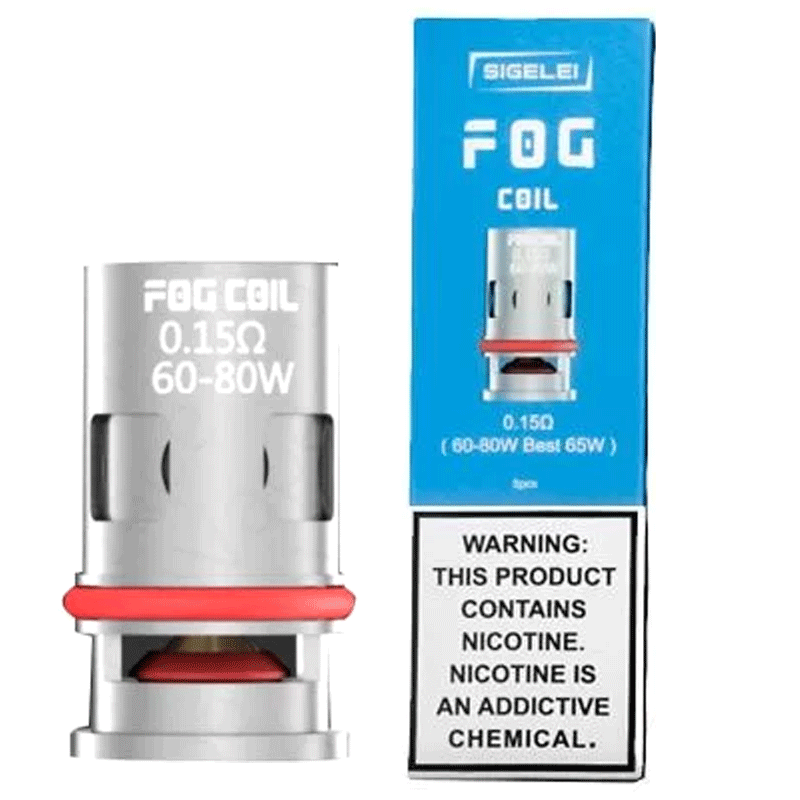 Sigelei Fog Pod Replacement Coils - Sigelei Fog Pod Replacement Coils - Vape Fast UK