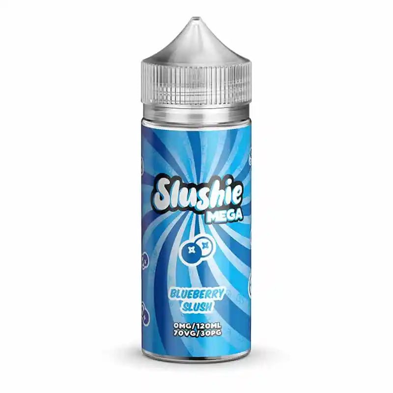 Slushie Mega Blueberry Slush Shortfill E - Liquid 100ml - Slushie Mega Blueberry Slush Shortfill E - Liquid 100ml - Vape Fast UK