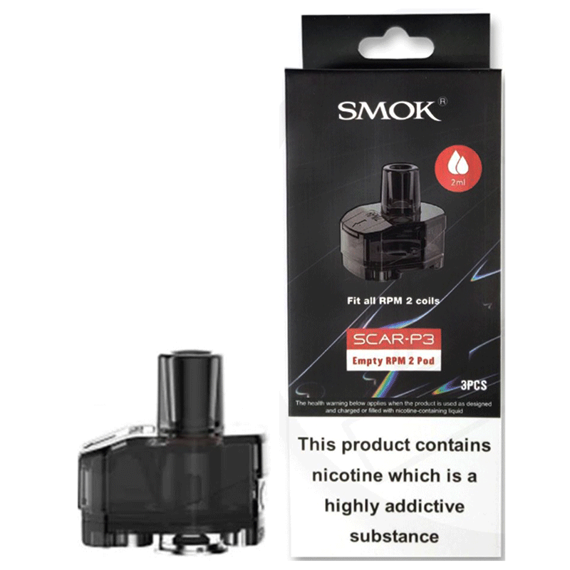 Smok Scar P3 Replacement Pods - Smok Scar P3 Replacement Pods - Vape Fast UK