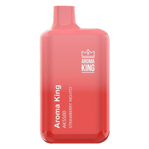 Strawberry Mojito Aroma King 5500 Disposable Vape Device - Strawberry Mojito Aroma King 5500 Disposable Vape Device - Vape Fast UK